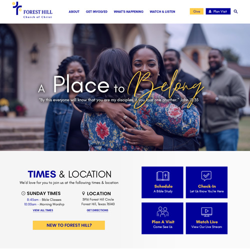 Website layout 4